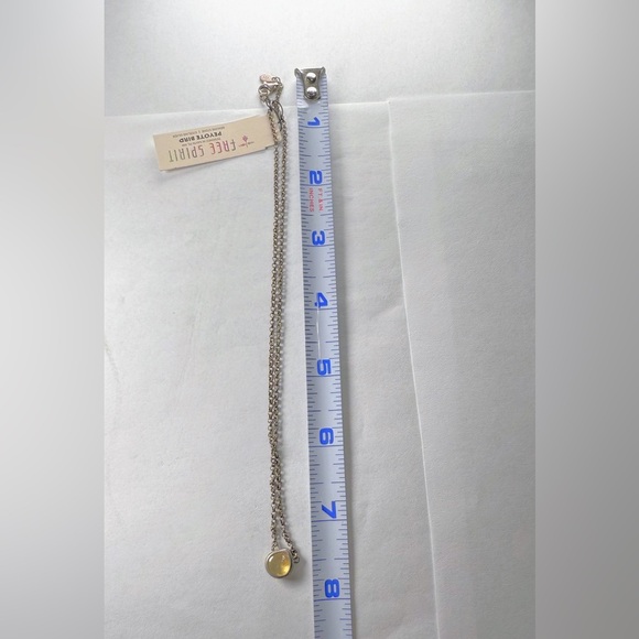 NWT Peyote Bird Artisan Genuine Stone & Sterling Silver Citrine Necklace - Picture 3 of 4